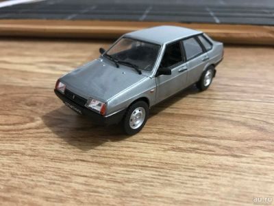 Лот: 8882775. Фото: 1. Ваз 21099,новая!с боксом!с журналом... Автомоделизм