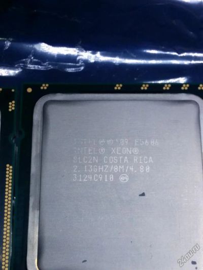 Лот: 6158186. Фото: 1. 4х ядерный Intel Xeon 5606 lga... Процессоры