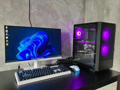 Лот: 25235163. Фото: 1. Пк Ryzen 7 5700x 32Gb AMD Saphire... Компьютеры в сборе