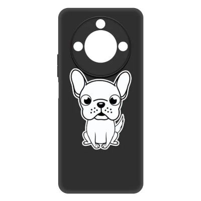 Лот: 25086133. Фото: 1. Чехол Krutoff Soft Case "Черно-белый... Чехлы, бамперы