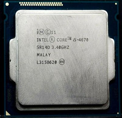 Лот: 21095848. Фото: 1. Процессор Intel Core i5 4670 i5-4670... Процессоры