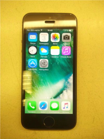 Лот: 9172399. Фото: 1. Iphone 5 SpaceGray 64Gb. Смартфоны