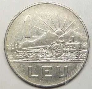 Лот: 18944390. Фото: 1. Румыния. 1 лей 1966г. Европа