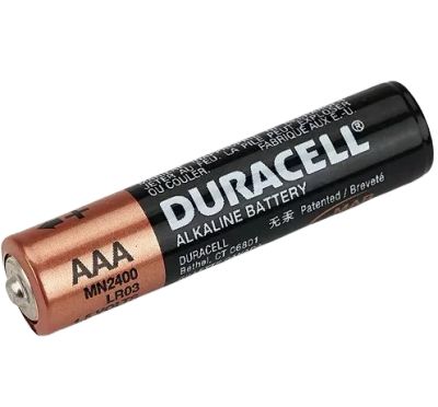 Лот: 17642569. Фото: 1. Батарейка DURACELL, AAA LR03... Батарейки, аккумуляторы, элементы питания