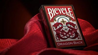 Лот: 3560234. Фото: 1. Карты Bicycle Dragon Back. Настольные игры, карты