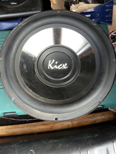 Лот: 7174891. Фото: 1. Динамик сабвуфер 12 Kicx. Сабвуферы