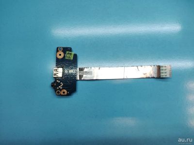 Лот: 18478014. Фото: 1. Б/У плата с разъемами USB, Audio... Платы расширения, контроллеры, доп. порты