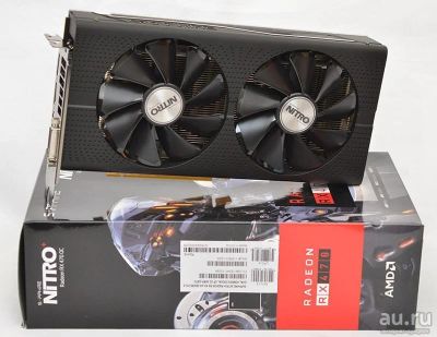 Лот: 13242656. Фото: 1. Sapphire RX 470. Видеокарты