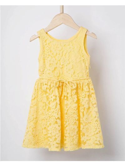 Лот: 12023846. Фото: 1. Платье детское желтое на 9-10лет. Платья, сарафаны