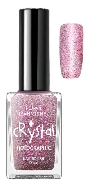 Лот: 19094896. Фото: 1. Jeanmishel Crystal Holographic... Лак для ногтей