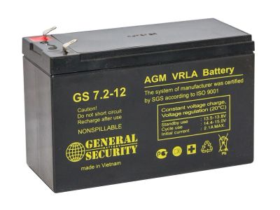 Лот: 20036454. Фото: 1. Аккумулятор GS 7,2-12 12V,7,2... ИБП, аккумуляторы для ИБП
