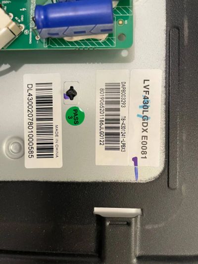 Лот: 13686761. Фото: 1. thomson 43fse1190 LVF430LGDXE0081... Запчасти для телевизоров, видеотехники, аудиотехники