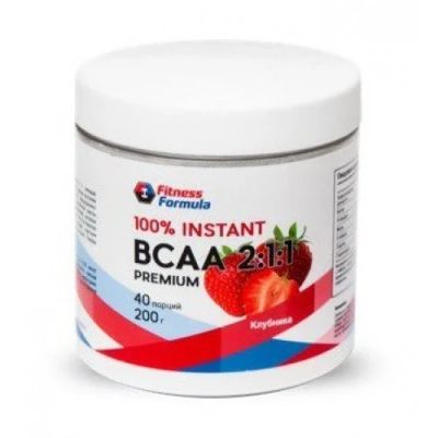 Лот: 10057509. Фото: 1. BCAA 2:1:1 Premium 200 гр. Fitness... Спортивное питание, витамины