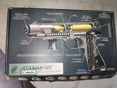 Лот: 25792985. Фото: 1. Пневматика Атаман м2. Пневматическое оружие