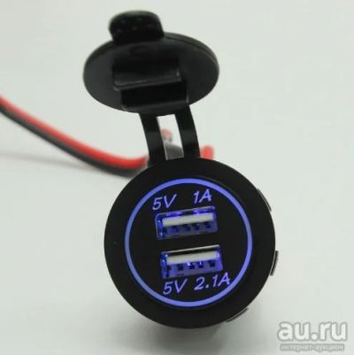 Лот: 8664303. Фото: 1. Автомобильная зарядка USB. Электроприборы