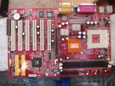 Лот: 101485. Фото: 1. MSI KT3 Ultra2-C Socket A. Материнские платы
