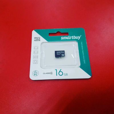 Лот: 9666477. Фото: 1. 16gb карта памятм SmartBuy microSD. Карты памяти
