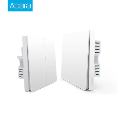 Лот: 11509034. Фото: 1. Выключатель двуклавишный Xiaomi... Датчики измерительные для дома, квартиры
