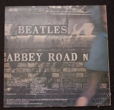 Лот: 2180290. Фото: 1. The Beatles - Abbey Road. Аудиозаписи