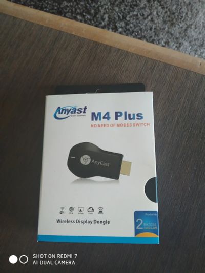 Лот: 17396728. Фото: 1. ТВ приставка AnyCast M4 Plus Wi... Другое (тв и видео)