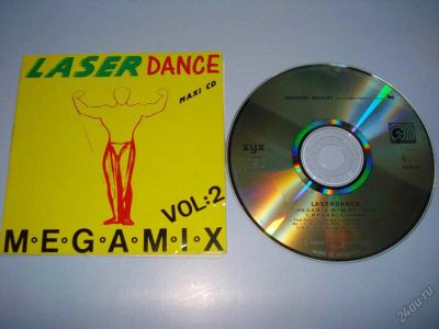 Лот: 5927917. Фото: 1. Laserdance -Megamix vol.2 CD proxyon... Аудиозаписи