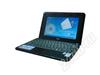Лот: 171824. Фото: 1. MSI U 90 с установленной и рабочей... Ноутбуки