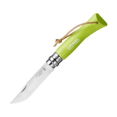 Лот: 15601486. Фото: 1. Нож Opinel №7 Trekking зеленый... Ножи, топоры