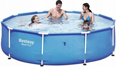 Лот: 22389142. Фото: 1. Бассейн на опорах 305х76 см Bestway... Бассейны, аксессуары и комплектующие