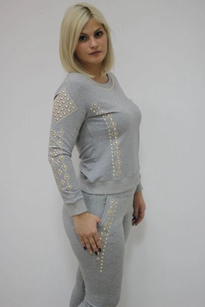 Лот: 4596527. Фото: 1. Philipp Plein костюм новый серый... Костюмы