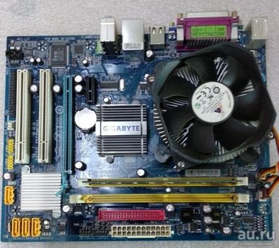 Лот: 16624017. Фото: 1. Материнская плата Gigabyte GA-945GCM-S2C. Материнские платы