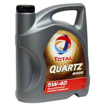 Лот: 14493574. Фото: 1. TOTAL QUARTZ 9000 5W40 синт 1л... Масла, жидкости
