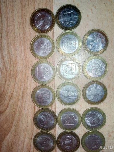 Лот: 12987445. Фото: 1. Коллекция монет 10 рублей, лот... Наборы монет