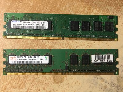 Лот: 21599285. Фото: 1. Оперативная память ddr2 pc2-6400... Оперативная память