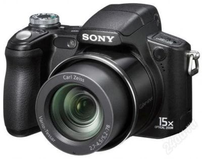 Лот: 1091653. Фото: 1. Фотоаппарат Sony DSC-H50 плюс... Цифровые компактные