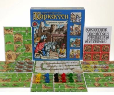 Лот: 14915544. Фото: 1. Игра Каркассон. Детские настольные игры