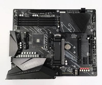 Лот: 25620454. Фото: 1. Материнская плата Gigabyte B550... Материнские платы