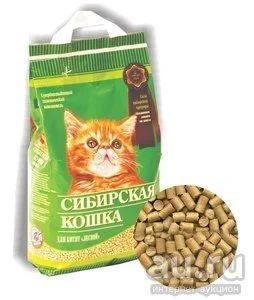 Лот: 8212237. Фото: 1. Сибирская кошка для КОТЯТ "Лесной... Миски, лотки, наполнители