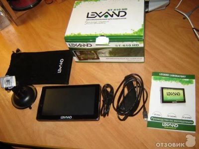 Лот: 4468220. Фото: 1. lexand st-610 hd. GPS-навигаторы