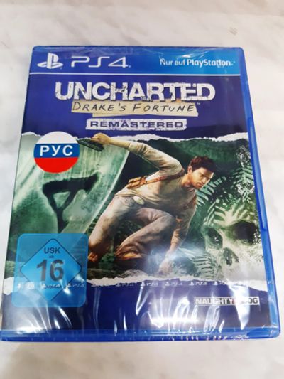 Лот: 10545333. Фото: 1. Uncharted Drake's Fortune Remastered... Игры для консолей