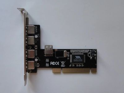 Лот: 14937813. Фото: 1. Контроллер PCI USB 2.0. Платы расширения, контроллеры, доп. порты