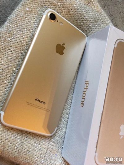 Лот: 11711593. Фото: 1. iPhone 7 32Gb Gold. Смартфоны