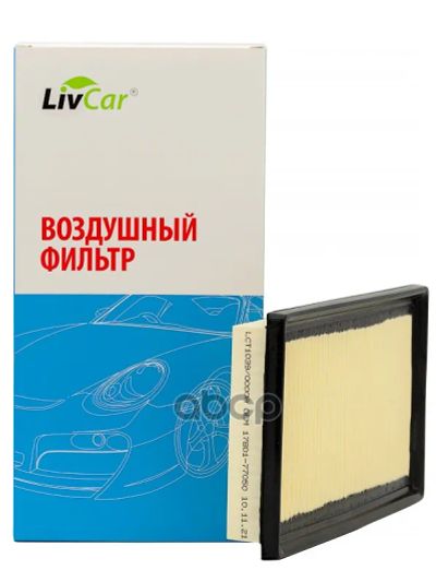 Лот: 24858420. Фото: 1. Livcar Air Filter Lct1039/0000A... Расходные материалы