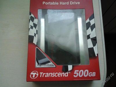 Лот: 2782940. Фото: 1. Внешний жесткий диск Transcend... Внешние жесткие диски