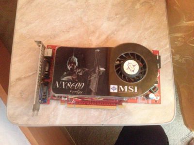 Лот: 5636798. Фото: 1. MSI GeForce 8600 GT 540Mhz PCI-E... Видеокарты