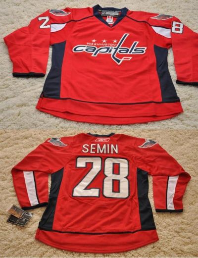 Лот: 3577620. Фото: 1. Игровой хоккейный свитер NHL Вашингтон... Форма