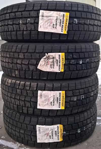 Лот: 6124047. Фото: 1. Шины зимние 175/65 R 14 175/65... Шины