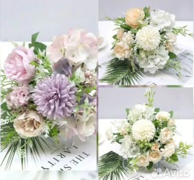 Лот: 25063924. Фото: 1. Искусственные цветы букеты. Искусственные и сувенирные цветы