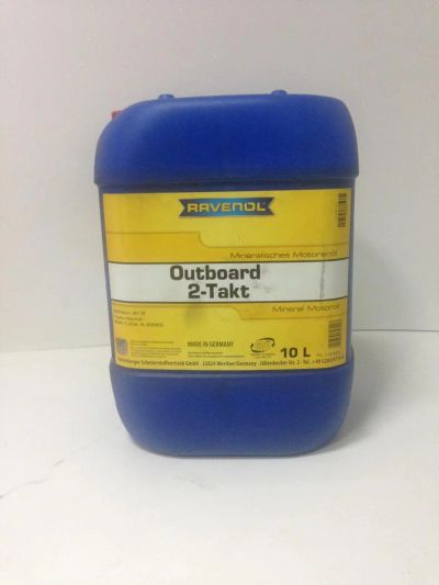 Лот: 4312993. Фото: 1. Ravenol Outboard 2T Mineral 10л... Масла, жидкости