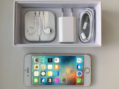 Лот: 13957387. Фото: 1. iPhone 6 Gold 128GB. Смартфоны