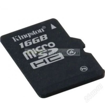 Лот: 2149254. Фото: 1. Карта памяти MicroSd/SDHC 16GB... Карты памяти